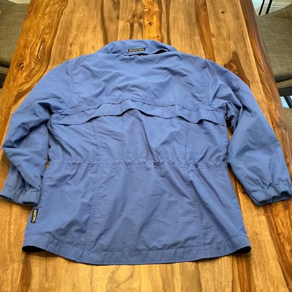 Pacific Trail Blue Lightweight Hooded Performance Outerwear Jacket Women's Small - Picture 10 of 12